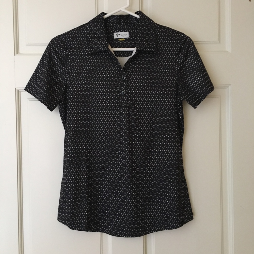 GN Women’s Golf Polo Shirt Play Dry Short Sleeves XS *Please See Measurements